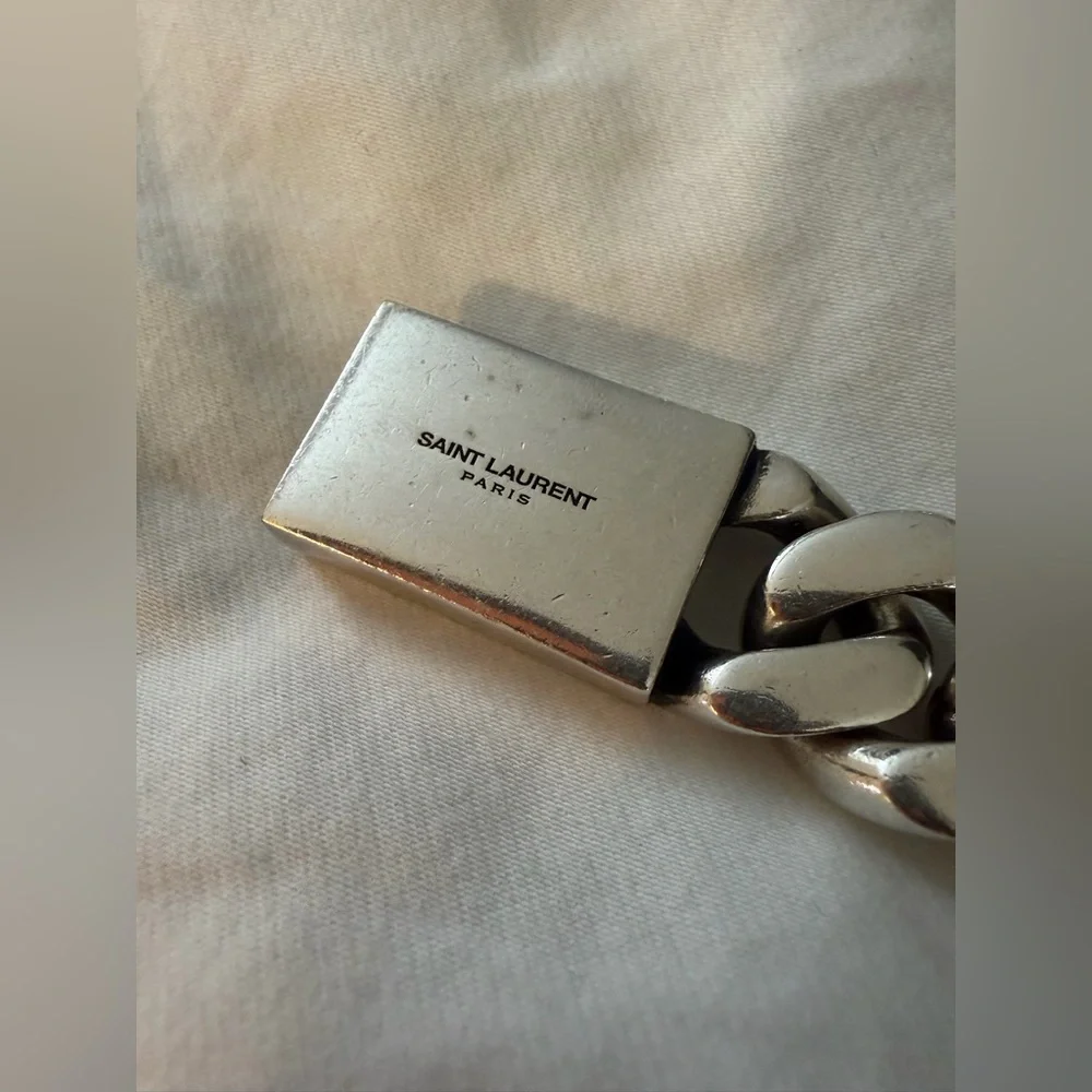 YSL SAINT LAURENT CHOKER NECKLACE - Picture 5 of 8